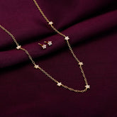 Golden Star Constellation Pendant Set