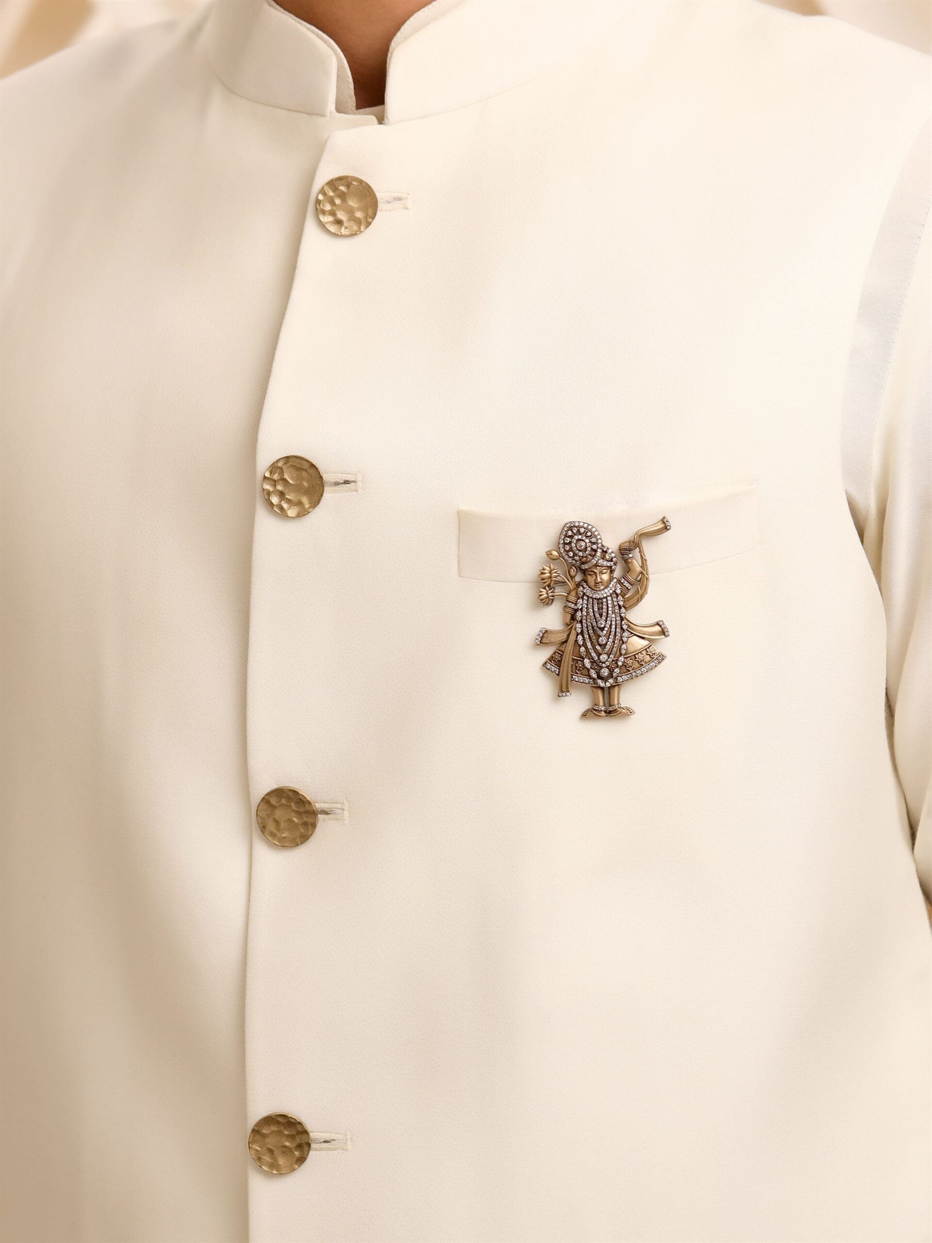 Divine Shrinathji Brooch