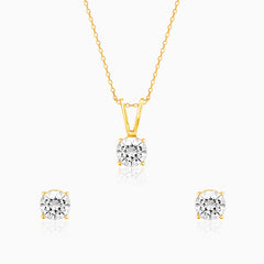 Golden Zircon Set