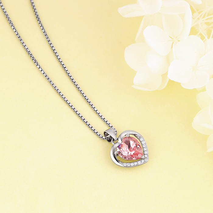 Silver Valentine Pendant